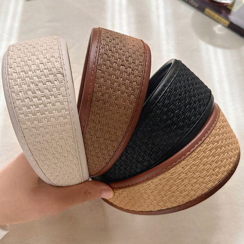 复古编织纹理发箍女2025新款高级感洋气时尚压发头箍发卡高端发饰