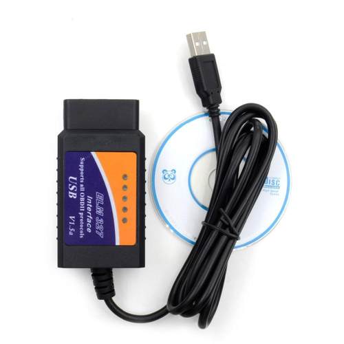 ELM327 USB FORScan HS/MS切换带开关刷隐藏25K80 汽车故障检测仪