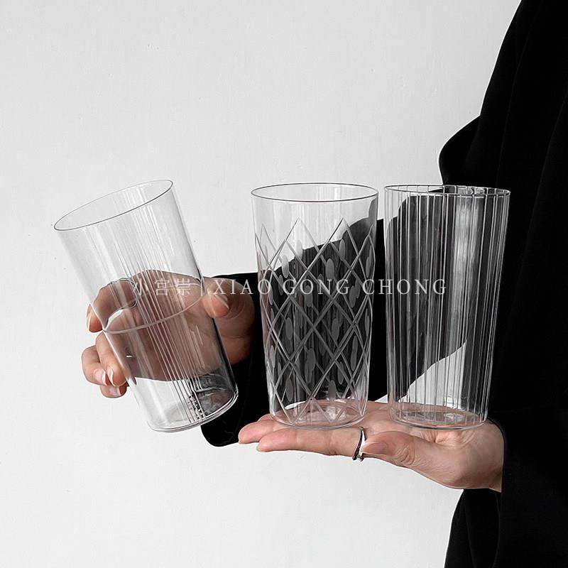 日式木村超轻薄玻璃杯手工刻花水杯啤酒杯鸡尾酒杯家用酒杯海波杯,餐饮具,玻璃杯,淘宝优惠券,粉丝福利购,淘宝优惠卷