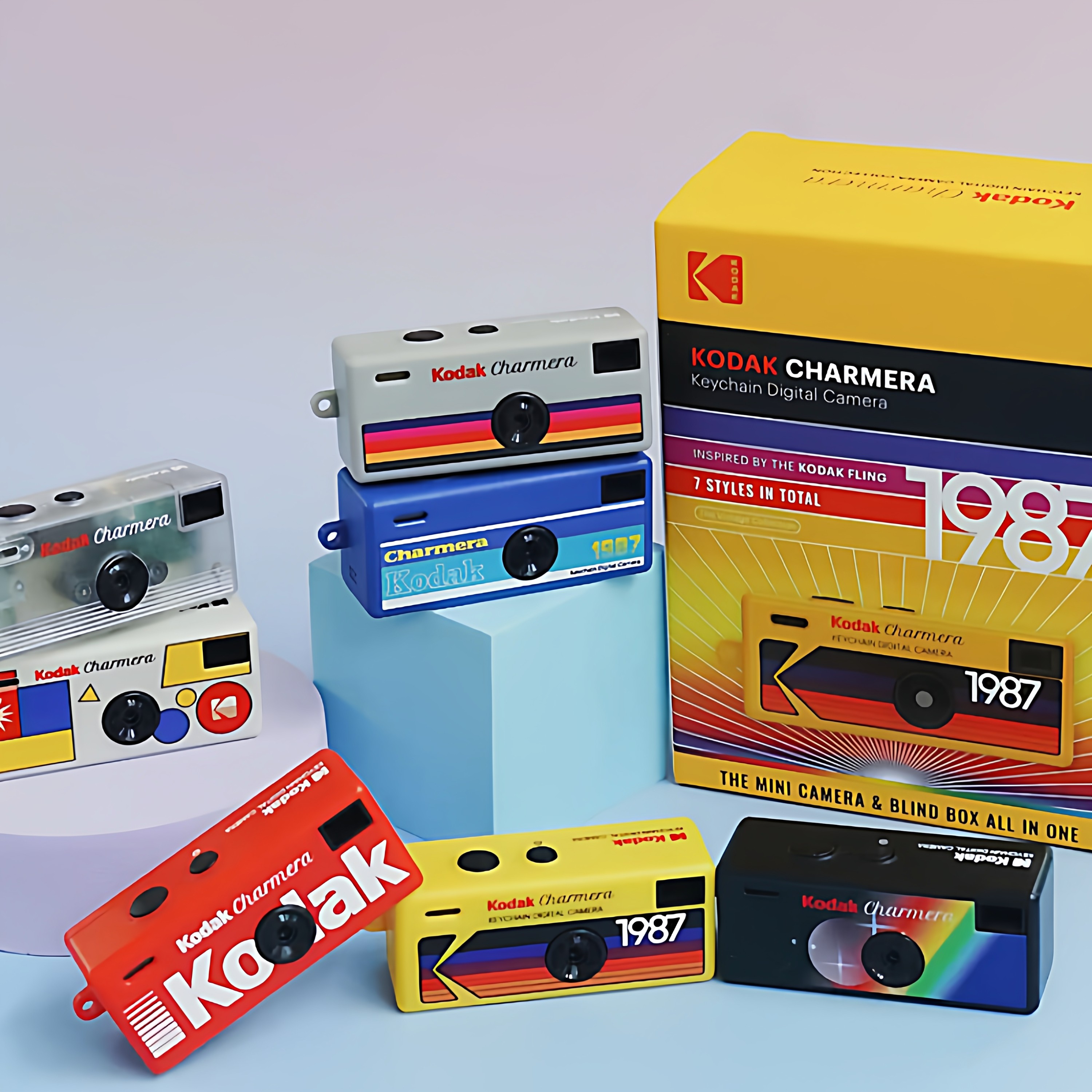 柯达盲盒1987复古数码相机，盲盒相机