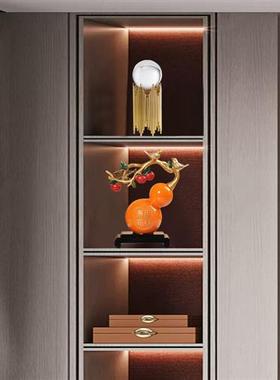 新中式客厅酒柜装饰品摆件家居电视书柜现代轻奢高档乔迁新居礼品