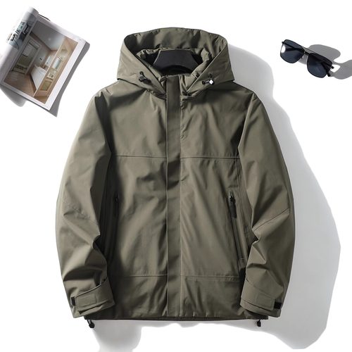 冬季户外三防！连帽羽绒服男压胶分仓充绒高蓬松防寒保暖休闲外套