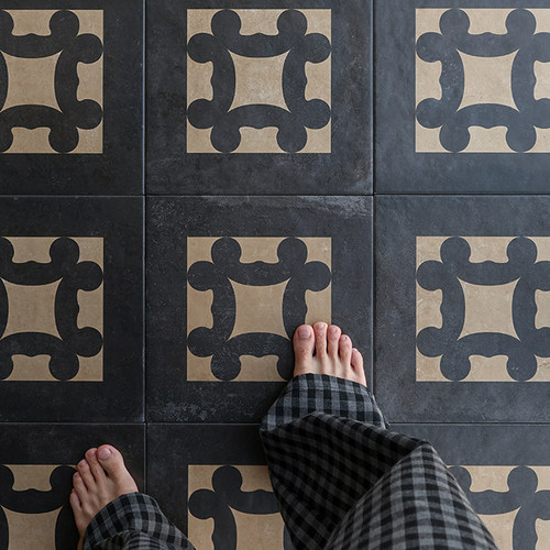 做旧地板贴纸防水防滑厨房地贴