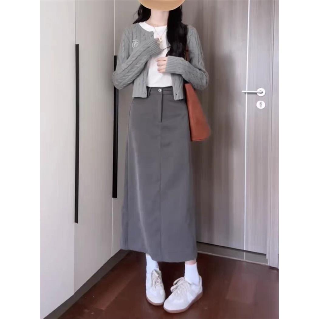 秋装搭配一整套学院风洋图片