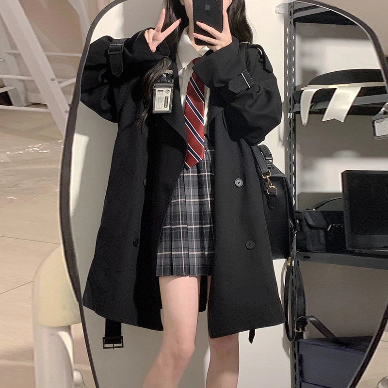 卡其色风衣女款2026新款