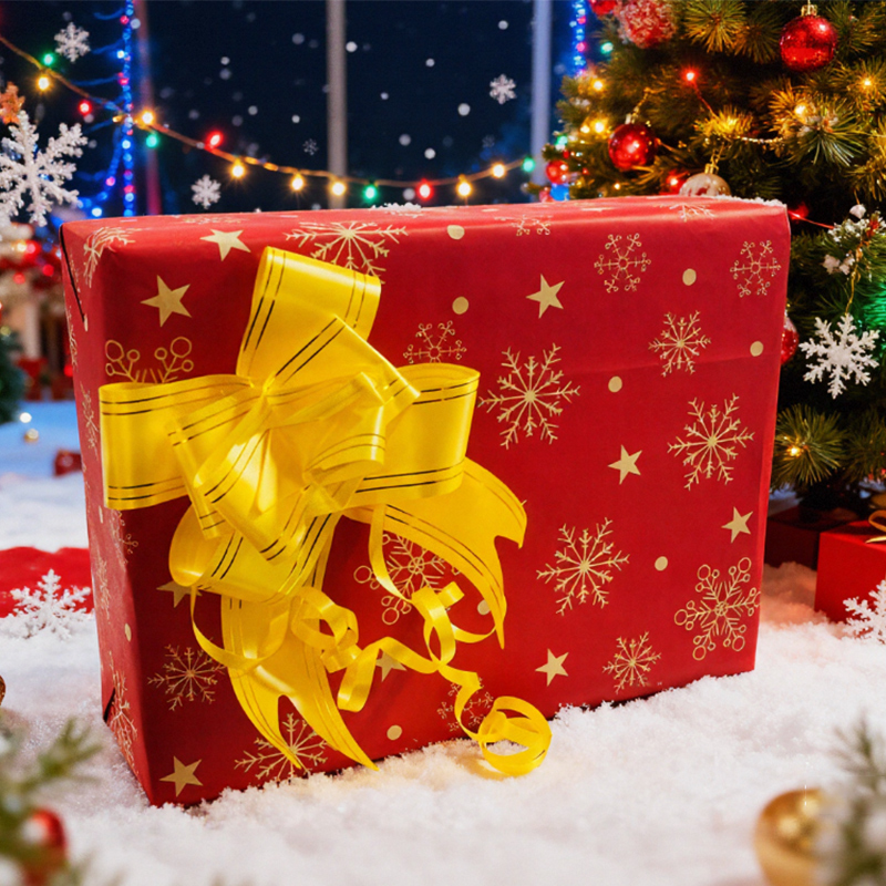 圣诞节礼物工厂女孩女生