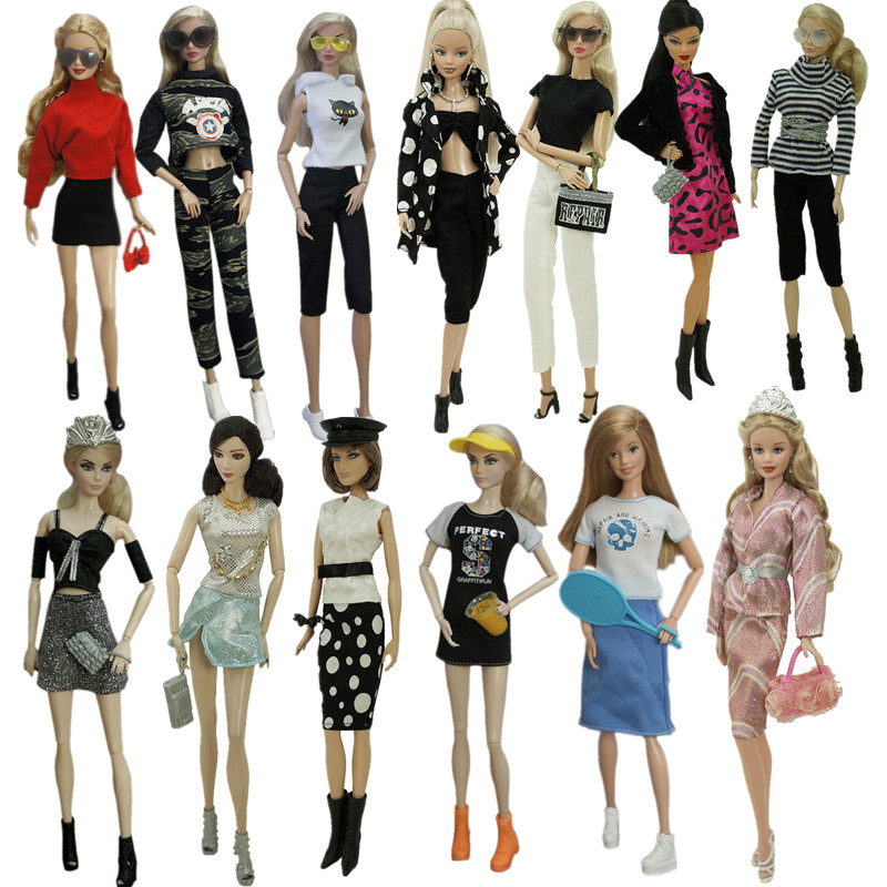 芭比娃娃30cm娃衣益智玩具洋娃娃