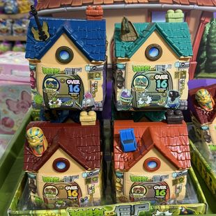 植物大战僵尸戴夫惊喜屋拆拆乐玩具儿童拼装玩偶公仔手办新年礼物