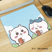 chiikawa吉伊卡哇鼠标垫小八乌萨奇创意游戏办公笔记本电脑滑鼠垫
