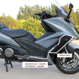 KLJDM适用22-23款光阳ak550护杠摩托车保险杠防摔杠防摔杠改装件