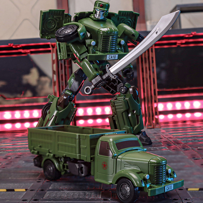 【可变形】解放卡车模型玩具