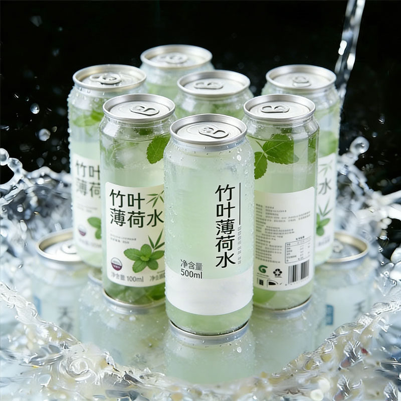薄荷水官方旗舰店正品竹叶薄荷水矿泉水无添无添加食用薄荷水饮料