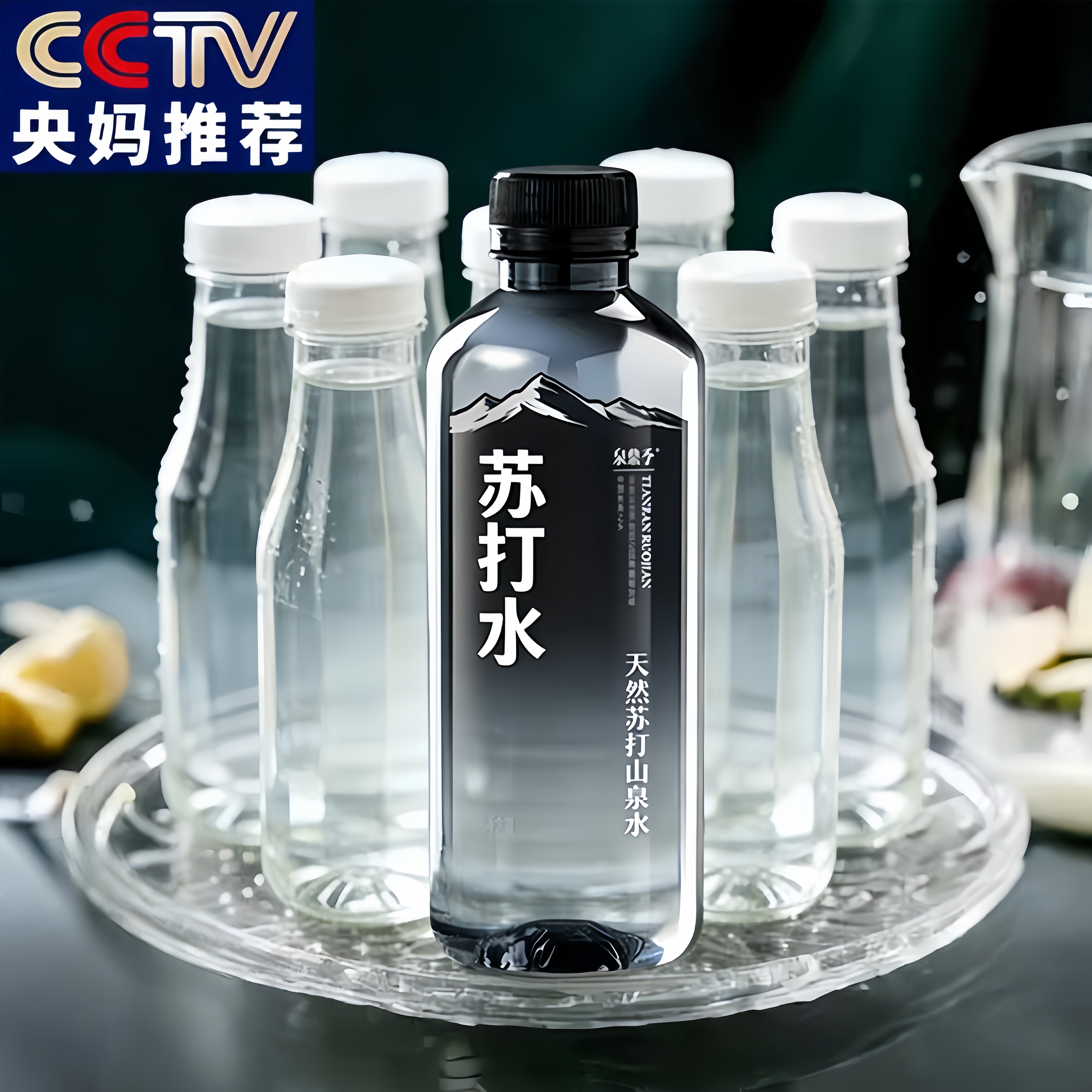 天然苏打水整箱24瓶碱性备孕男无糖无添加孕妇专用官方旗舰店正品