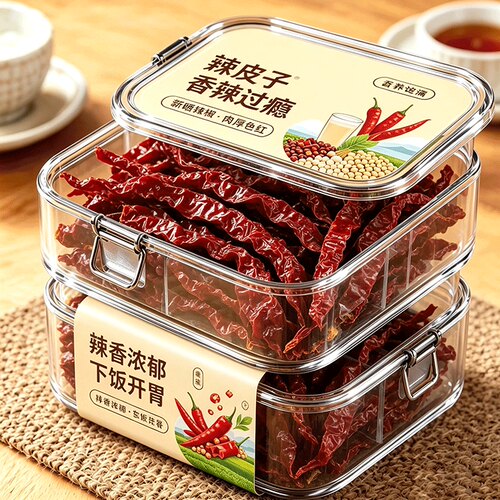 新晒辣皮子官方旗舰店正品新疆特产2026新鲜红辣椒皮香辣炒菜添味