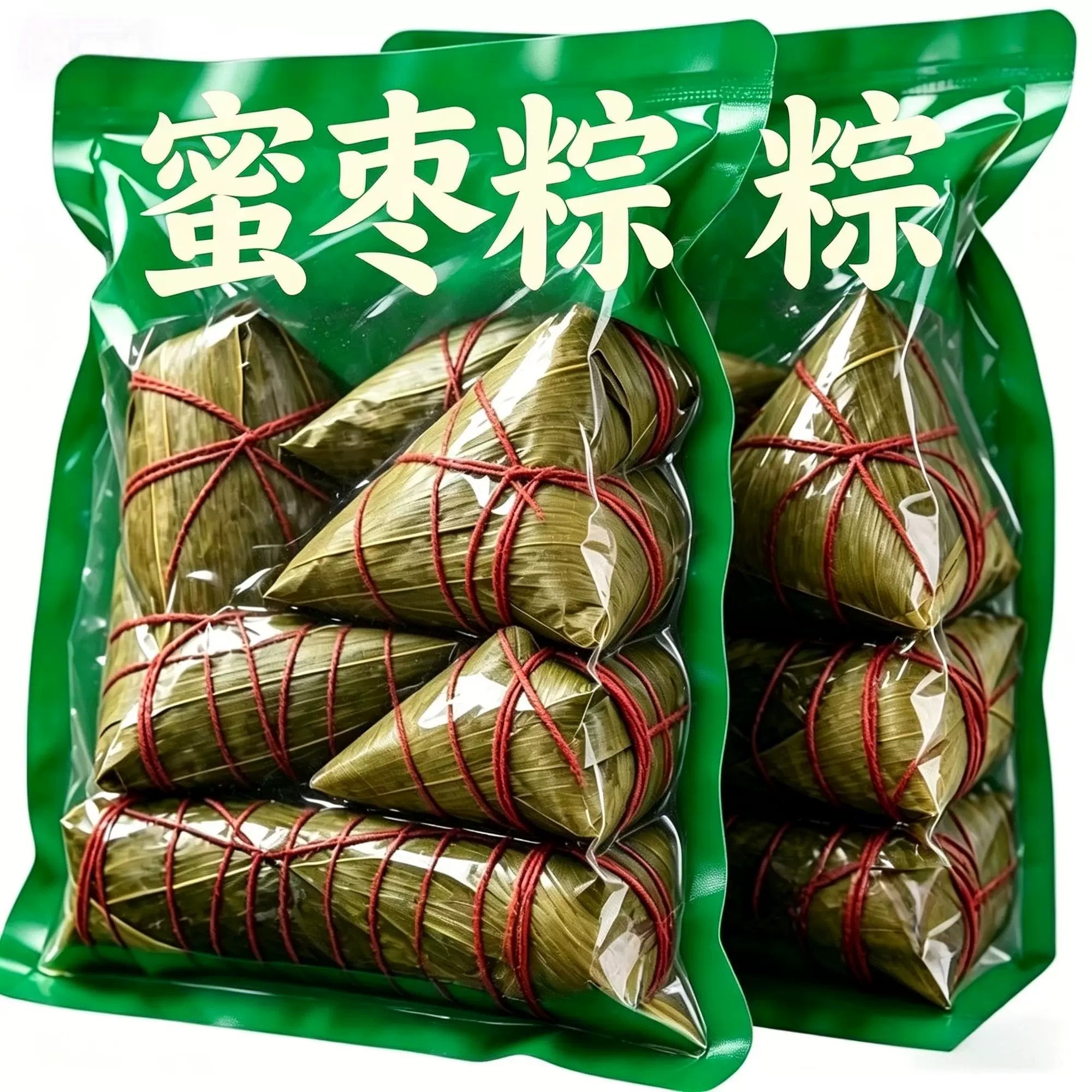 嘉兴红枣蜜枣粽子甜粽糯米粽礼盒装手工新鲜旗舰店端午节粽子批发