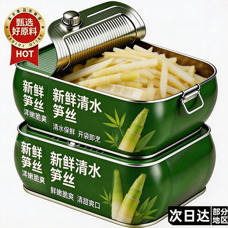 正宗云南特产新鲜清水笋丝脆图片