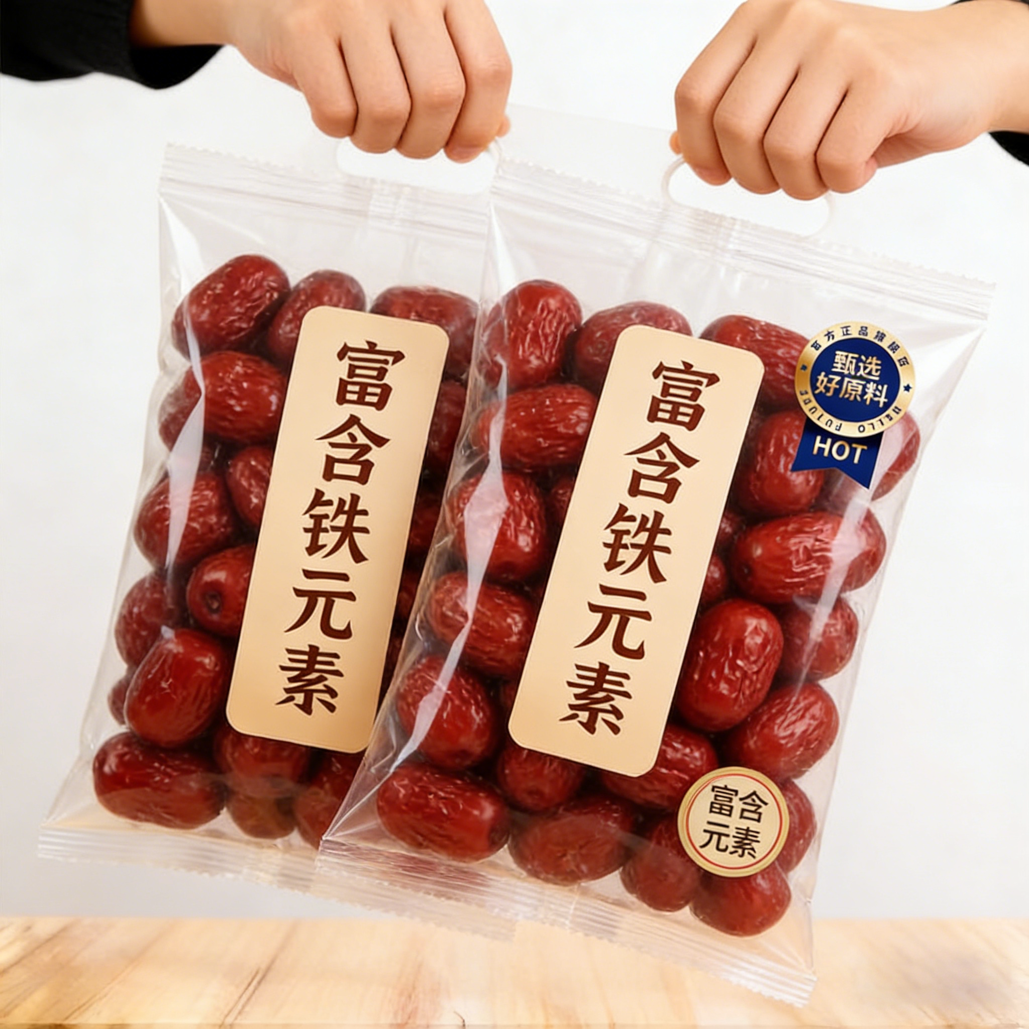 红枣若羌灰枣官方旗舰店新疆灰枣红枣泡水特大一级红枣整箱批发