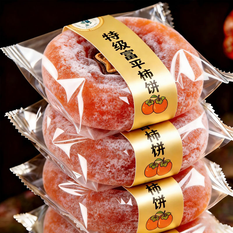 农科院推荐陕西富平柿饼官方旗舰店富平特产吊柿柿饼老式干无添加