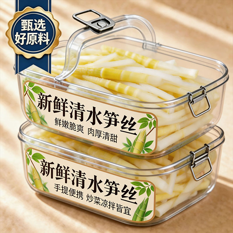 云南清水笋丝免切正品图片