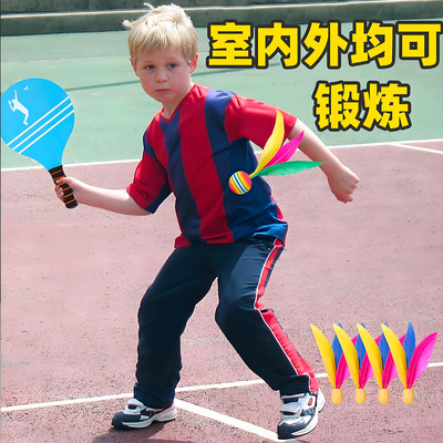 【室内外打球】板羽球感统运动