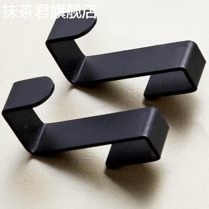 不锈钢免打孔厨房橱柜门后挂钩s型浴室置物架活动卡扣黑色挂衣钩,家装主材,挂钩/挂衣钩,淘宝优惠券,粉丝福利购,淘宝优惠卷