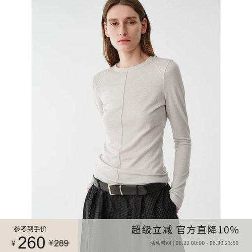 PLANITES羊毛针织打底衫