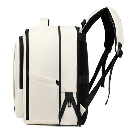 商务双肩包男士大容量笔记本电脑包旅行出差多功能背包可套拉杆