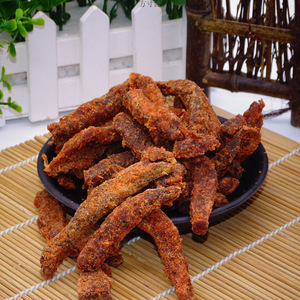 重庆特产金角老四川牛肉干125g五香味香辣小吃条綦江网红零食包装