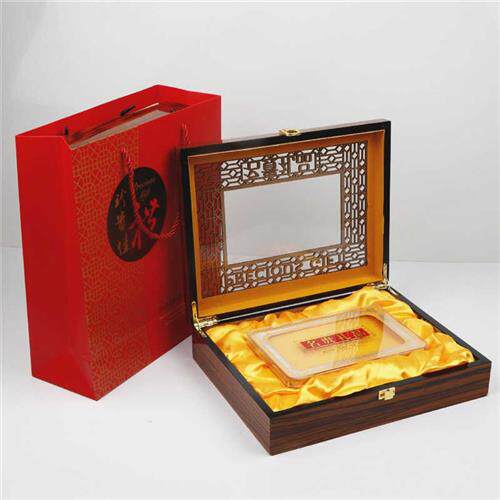 250克500克名贵礼品包装盒木盒花旗参西洋参石斛三七天麻礼品盒