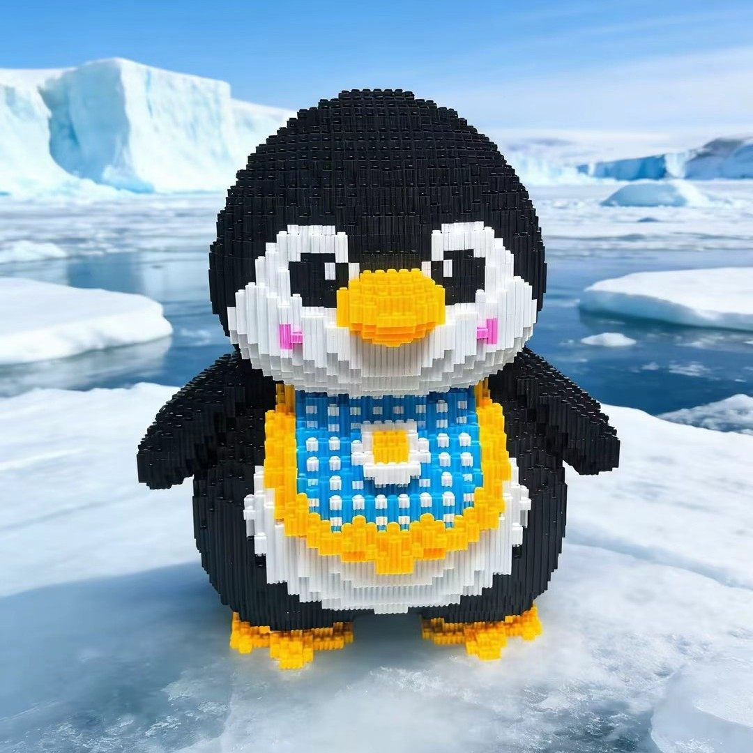 2026新款企鹅积木拼图6到12岁儿童成人版高难度颗粒益智拼装玩具,玩具/童车/益智/积木/模型,普通塑料积木,淘宝优惠券,粉丝福利购,淘宝优惠卷