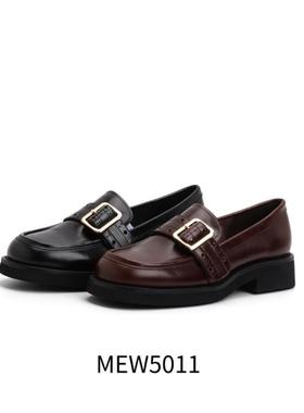 MELODIE/麦露迪春季高端圆头乐福鞋时尚潮流女鞋-MEW5011