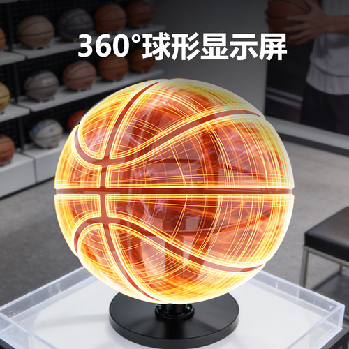 2026新款空中立体炫富球形成像裸眼3D效果高清圆形LED屏