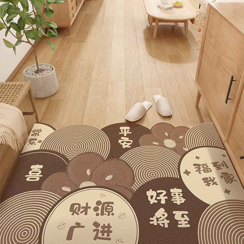 可擦免洗异形卡通入户门地垫