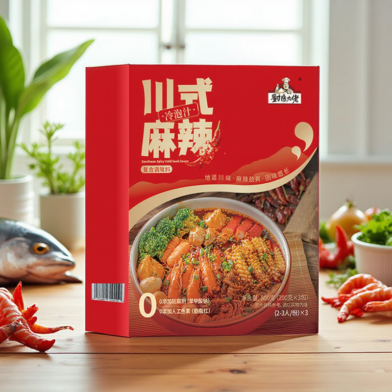 凉拌菜红油600g川式麻辣冷泡汁酱料钵钵鸡调味料捞汁小海鲜调料汁