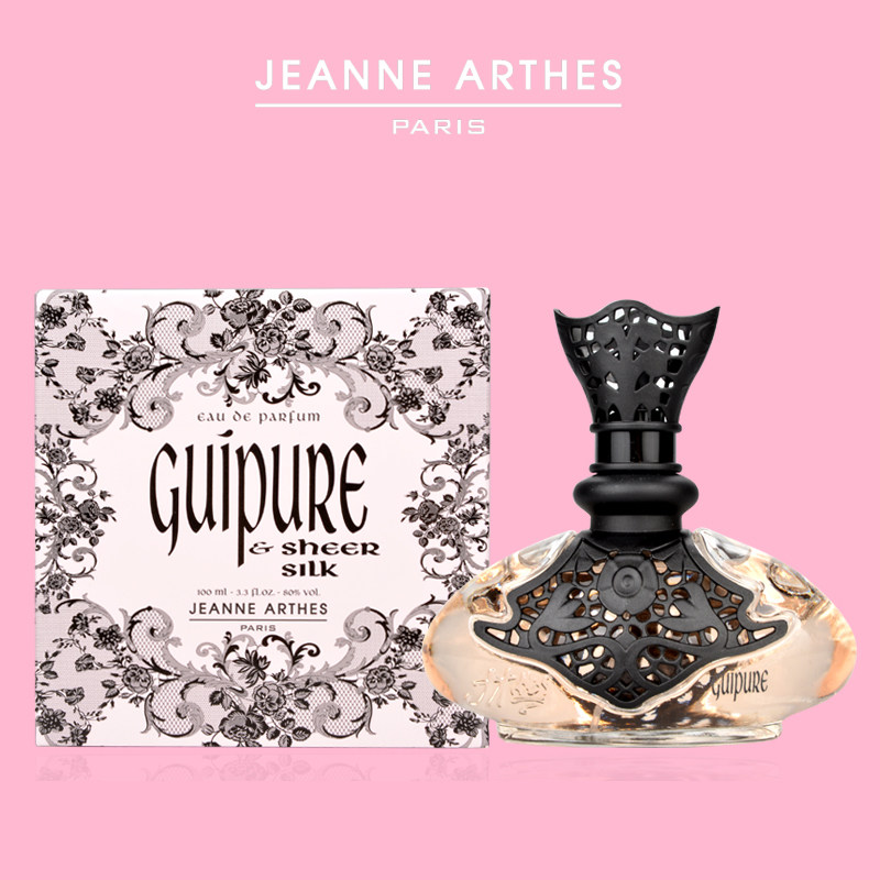 法国Jeanne Arthes珍妮阿德香水Guipure Sheer纯粹丝绸淡香精