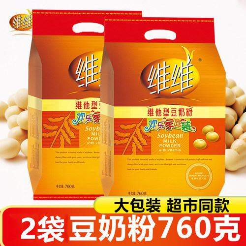 可冲23杯/维维豆奶粉760g