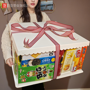 高端巨型进口零食礼盒零食大礼包生日礼物新年超大一整箱送礼亲戚