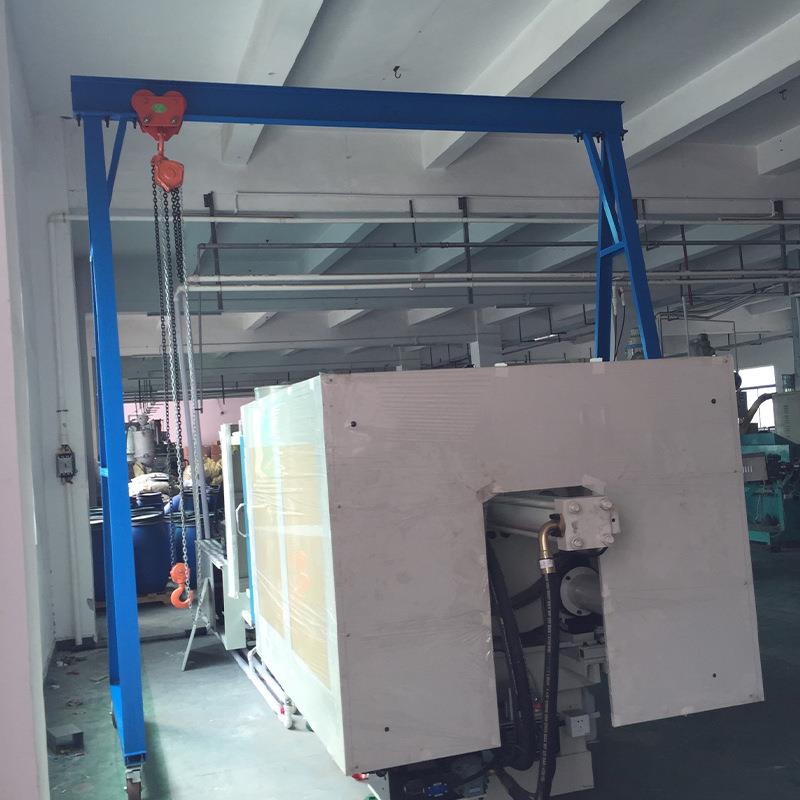 龙门架FUN 1t2t手T5吨龙门架起重机移动手推电动葫芦动升降可龙门