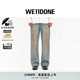 免费改裤 合身牛仔裤 WE11DONE26春季 男士 潮流休闲 新品