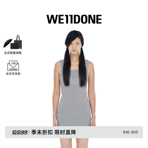 女士WE11DONE背心连衣裙