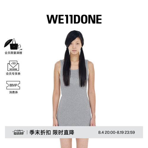 女士WE11DONE背心连衣裙
