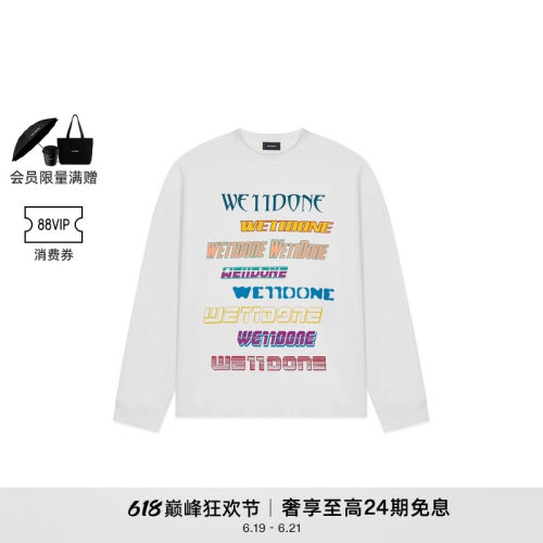 中性时尚WE11DONE印花