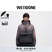 Templa系列冲孔Dysydent连帽套头夹克 WE11DONE25冬季 联名