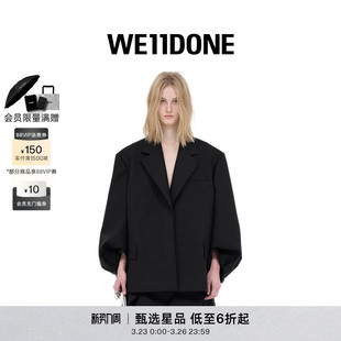 夹克 西装 WE11DONE女士经典 轻薄简约泡泡长袖
