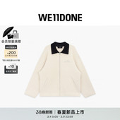 罗纹粗花呢针织工装 男女同款 夹克休闲日常 新品 WE11DONE26春季