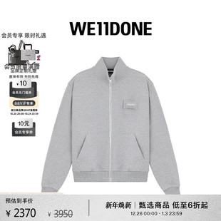 高领拉链夹克 LOGO WE11DONE男女同款 枕头