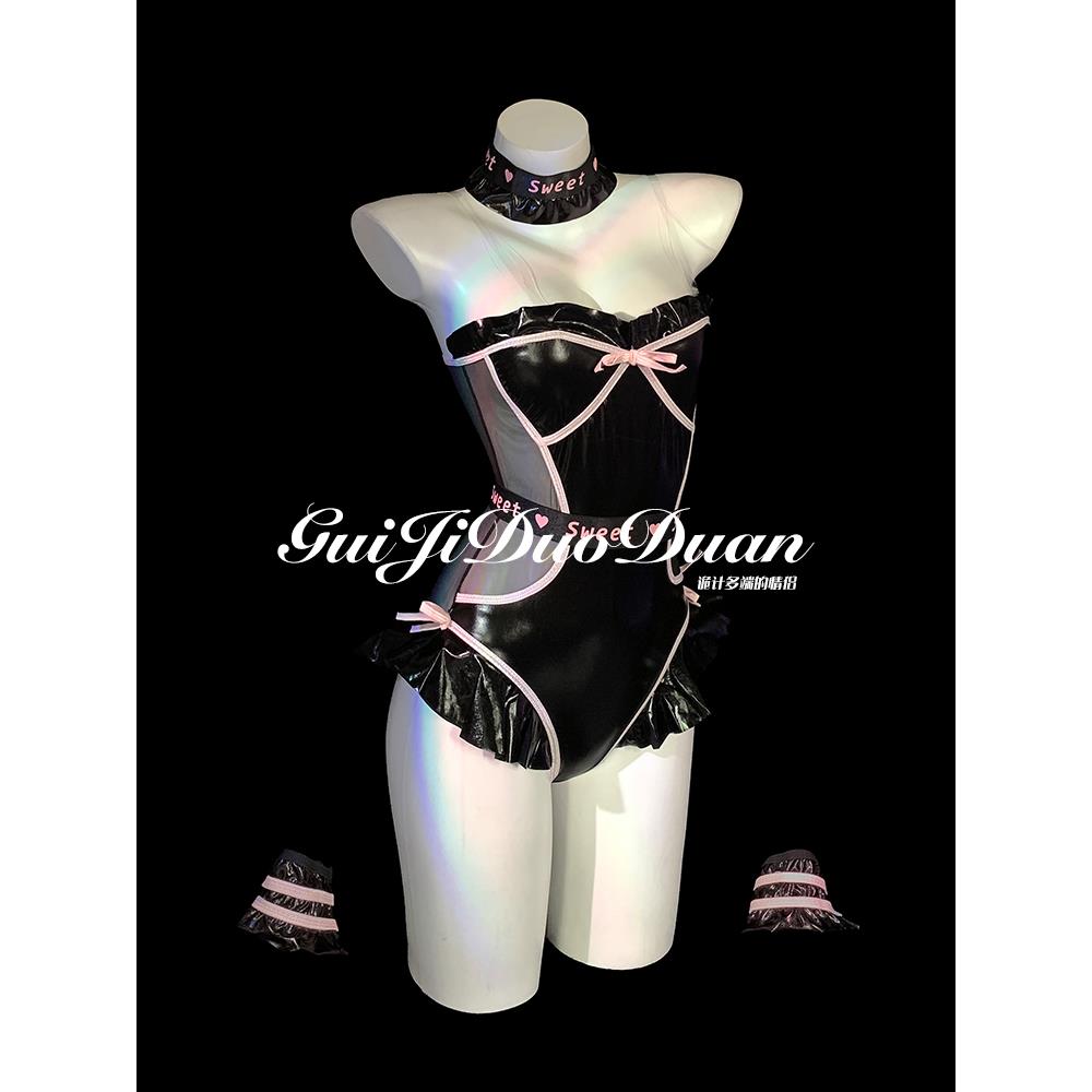 性感辣妹qqny镂空紧身纯欲情调