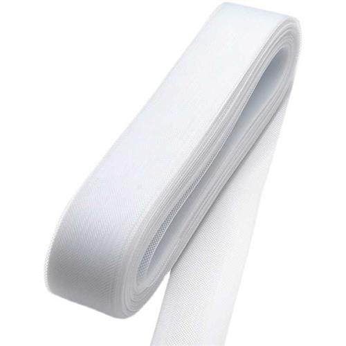 加硬白色婚纱鱼骨辅料服装弹力网带裙撑马尾鱼骨硬网纱马尾衬弹性