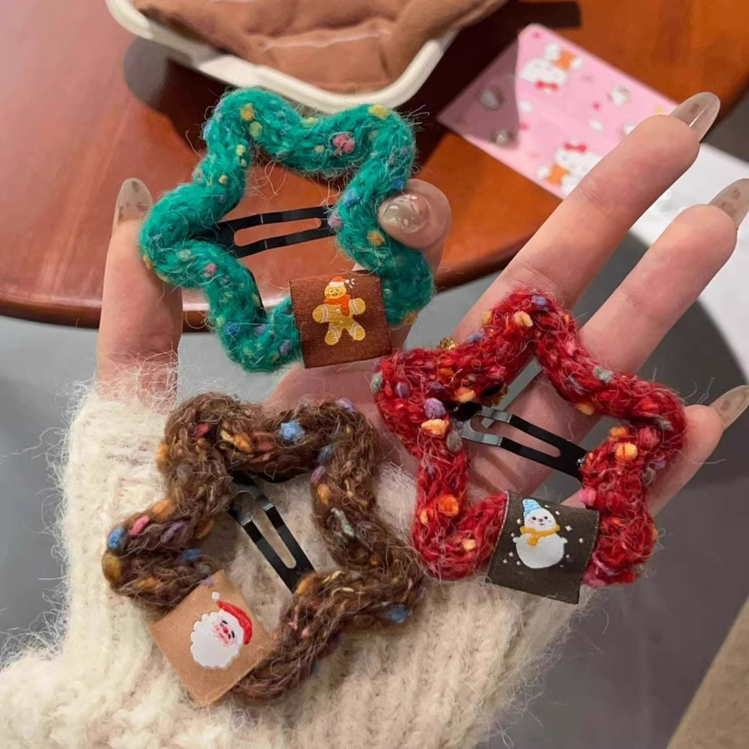 新年圣诞彩色波点发夹女甜美碎发刘海侧边毛绒BB夹节日氛围感头饰,饰品/流行首饰/时尚饰品新,发饰,淘宝优惠券,粉丝福利购,淘宝优惠卷