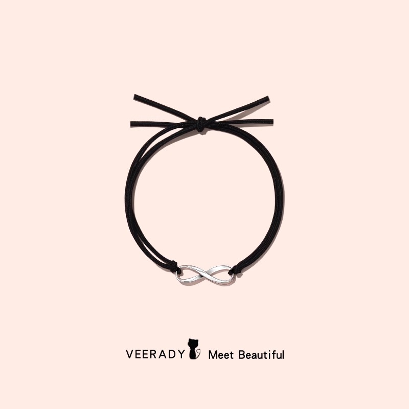 莫比乌斯环檀健次同款手绳发绳头绳女小皮筋送给男朋友带专属发饰